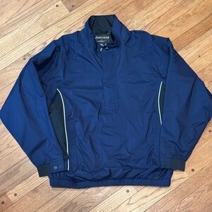 Dryjoy by FootJoy Navy Windbreaker Jacket with Absolut Vodka on Back